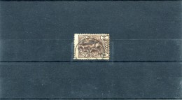 1901-Greece- "Flying Mercury" 40l. (Thick Paper - Type I) Stamp Used Hinged, W/ "Larissa" Type VI Postmark - Oblitérés