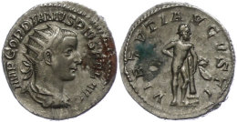 Gordianus III., 238-244, Antoninianus (4,10g), Rom. Av: Büste Nach Rechts, Darum Umschrift. Rev: Stehender... - Autres & Non Classés