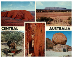 (566) Australia - NT - 5 Views - Uluru & The Olgas