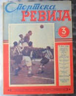 SPORTSKA REVIJA BR.49, 1941, KRALJEVINA JUGOSLAVIJA, NOGOMET, FOOTBALL - Boeken