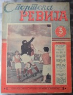 SPORTSKA REVIJA  BR.2, 1940  KRALJEVINA JUGOSLAVIJA, NOGOMET, FOOTBALL - Libros