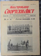 ILUSTROVANI SPORTSKI LIST, NOVI SAD  BR.10, 1931  KRALJEVINA JUGOSLAVIJA, NOGOMET, FOOTBALL - Libros