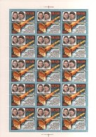 URSS  RUSSIE  FEUILLE ENTIÈRE 1979 NEUF ** N° 4632 Et 4633 CONQUÊTE SPATIALE - Full Sheets