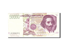 Billet, Italie, 50,000 Lire, 1992, 1992-05-27, KM:116c, TB - 50000 Liras