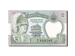 Billet, Népal, 2 Rupees, 1981-1987, Undated (1981), KM:29a, NEUF - Népal