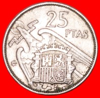 § FRANCO (1936-1975): SPAIN ★ 25 PESETAS 1959 (1957)! LOW START ★ NO RESERVE! - 25 Pesetas