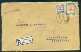 SUDAN.  Recomended Cover Send To Denmark 1937 - Soedan (...-1951)