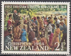 New Zealand 1964 Michel 435 Neuf ** Cote (2005) 0.25 Euro Noël Première Service De Prière En 1814 - Ongebruikt