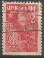 Cuba - 1940 Rotary Club 2c Used   Sc 362 - Usati