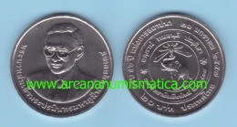 THAÏLANDE  20  BAHT  2.016  (2.014)  “50th Anniversary Of Chiangmai University”  Cu-Ni  SC/UNC   T-DL-11.738 - Thaïlande