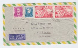 Brazil/Switzerland AIRMAIL COVER - Poste Aérienne