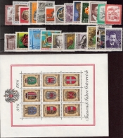 Österreich, Austria Jahrgang 1976 Fast Komplett (Kein Block 3) Incl. Freimarken - Mi 1474-1505 Postfrisch/MNH/** - Luxe - Ganze Jahrgänge