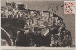 La Ville - Vue Prise En Avion - CAP - City - View Taken In Airplane - Monaco - Year 1921 - Cathédrale Notre-Dame-Immaculée