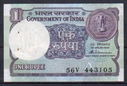 Inde Billet De 1 Rupee 1989 56V - Indien