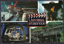 USA ,  UNIVERSAL STUDIOS ,  SF- BATTLE  OF GALACTICA ,  POSTCARD TRAVEL FROM USA TO YUGOSLAVIA - Séries TV