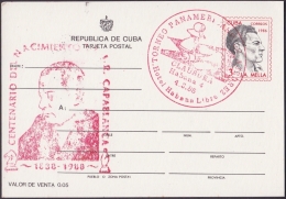 1988-CE-53 CUBA 1988 SPECIAL CANCEL. CHESS AJEDREZ. TORNEO PANAMERICANO JOSE RAUL CAPABLANCA. HOTEL HABANA LIBRE. - Covers & Documents