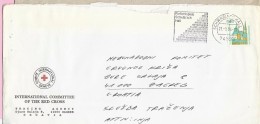 Letter - Stamp Wallfahrtskapelle Altotting / Postmark Schwabisch Hall, 21.1.1994, Germany / Red Cross - Sonstige & Ohne Zuordnung
