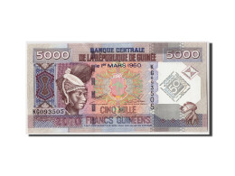 Billet, Guinea, 5000 Francs, 2010, 2010-03-01, KM:44, NEUF - Guinea