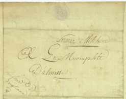 ARMEE D'ITALIE - Vigliana Pour Almese - Commandant D'armes 1801 - Army Postmarks (before 1900)