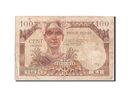 Billet, France, 100 Francs, 1955-1963 Treasury, 1955, 1955, TB, Fayette:VF34.1 - 1955-1963 Treasury