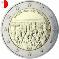 MALTE 2012 / 2 EURO COMMEMORATIVE / MAJORITE REPRESENTATIVE - Malte