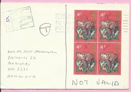 Letter, 197?., Great Britain / Postmark Remember To Use The Post Code - Unclassified