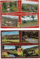 2 Ansichten:  SLENAKEN & HEYENRATH  - (Zuid-Limburg, Holland / Nederland) - Slenaken