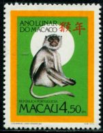 MC0048 Macao 1992 Lunar New Year Of The Monkey 1v MNH - Ungebraucht