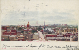 USA SAINT LOUIS / Bird's Eye View / CARTE COULEUR - St Paul