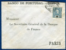 Portugal , Enveloppe De Lisbonne Pour La France Voir 2 Scans   Réf. 947 - Storia Postale