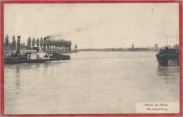 67 - LAUTERBURG - LAUTERBOURG - Partie Am Rhein - Le Rhin - Remorqueur - Péniche - Lauterbourg