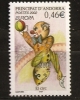 Andorre Français 2002 N° 569 ** Europa, Le Cirque, Ballon, Lune, Carte à Jouer, Clown, Nœud-papillon, Humour, Artiste - Used Stamps