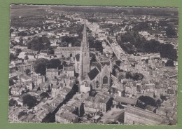 CPSM - DEUX SEVRES - NIORT - VUE AERIENNE : ST ETIENNE, NOTRE DAME, HOTEL DE VILLE, ST ANDRE - éditions Combier / 3 - Niort