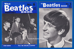 1964 JANUARY THE BEATLES MONTHLY BOOK No.6 AUTHENTIC SUBERB CONDITION SEE THE SCAN - Entretenimiento