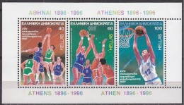 Grece 1987 - Bloc Yv.no.6 Neuf** - Blocs-feuillets