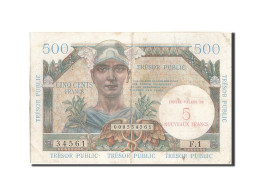 Billet, France, 5 Nouveaux Francs On 500 Francs, 1955-1963 Treasury, 1960, 1960 - 1955-1963 Treasury