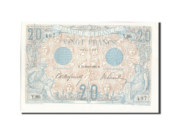 Billet, France, 20 Francs, 20 F 1905-1913 ''Bleu'', 1906, 1906-01-26, SPL+ - 20 F 1905-1913 ''Bleu''