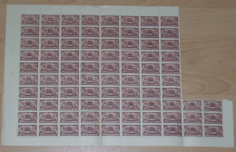 Rumänien Romania Postage Free Stamp  Mi# XIIc A (*) Block Of 85 Michael Foundation 1947 - Franchise