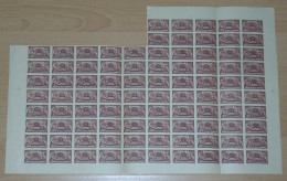 Rumänien Romania Postage Free Stamp  Mi# XIIc B (*) Block Of 90 Michael Foundation 1947 - Franchise