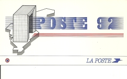 Carte Double Poste , France  1992,   Europa ( 395/96) - Sonstige & Ohne Zuordnung