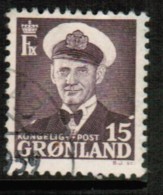 GREENLAND  Scott # 31a VF USED - Usados