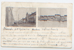 Pays Bas, Nederland, Breskens, L'Ecluse, CPA Précurseur, Taxée, Cachets De Mons Et Heyst Sur Mer, A Circulé En 1900 - Breskens