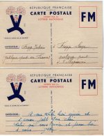 TB 1025 - MILITARIA 39 /45 - Carte Franchise Militaire -  Soldat FREPP Pour  VILLEPARISIS - Covers & Documents