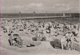 Kellenhusen - S/w Strand Mit Seebrücke - Kellenhusen