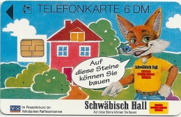 Germany - Schwäbisch Hall 4 - O 0089-01.95 - 50.000ex, Used - O-Series : Customers Sets