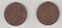 NEDERLANDSCH INDIE -  2 1-2 CENT 1945 P - Nederlands-Indië