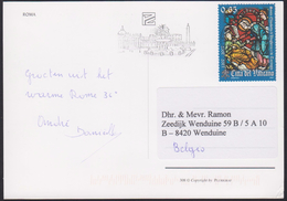 2007 - VATICANO - Card + Y&T 1445 (Elizabeth Of Hungary/Élisabeth De Hongrie) + CITTA DEL VATICANO - Brieven En Documenten