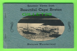 CAP BRETON, NOUVELLE ÉCOSSE - CARNET SOUVENIR VIEWS FOLDER - 24 Cartes - DIMENSION 11 X 17 Cm - - Cape Breton