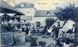 CABO VERDE, SÃO VICENTE, Mercado,  2 Scans - Cape Verde