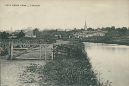 GB EXETER / View From Canal / - Exeter